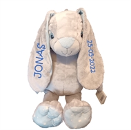 My Newborn Star Bamse med navn, Stor, My Teddy, Lyseblå, 2 ører